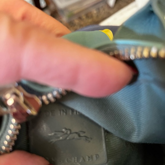 Longchamp Leather Crossbody Bag With Multi Colored Patches - Picture 5 of 16